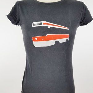 TORONTO Black Short Sleeve Tee